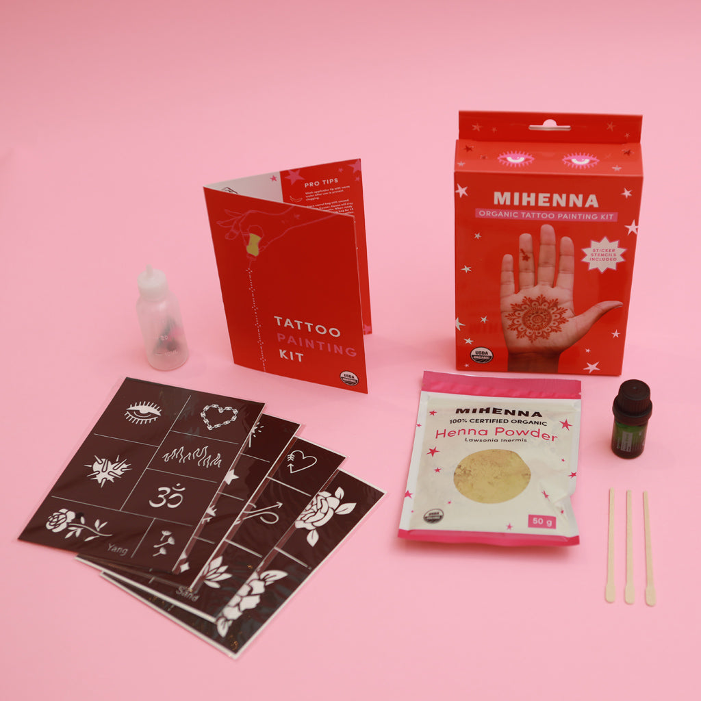 Organic Tattoo Painting Kit (Retail)
