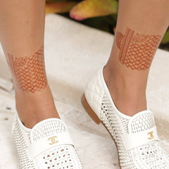 Atakapa - ankle cuff henna designs