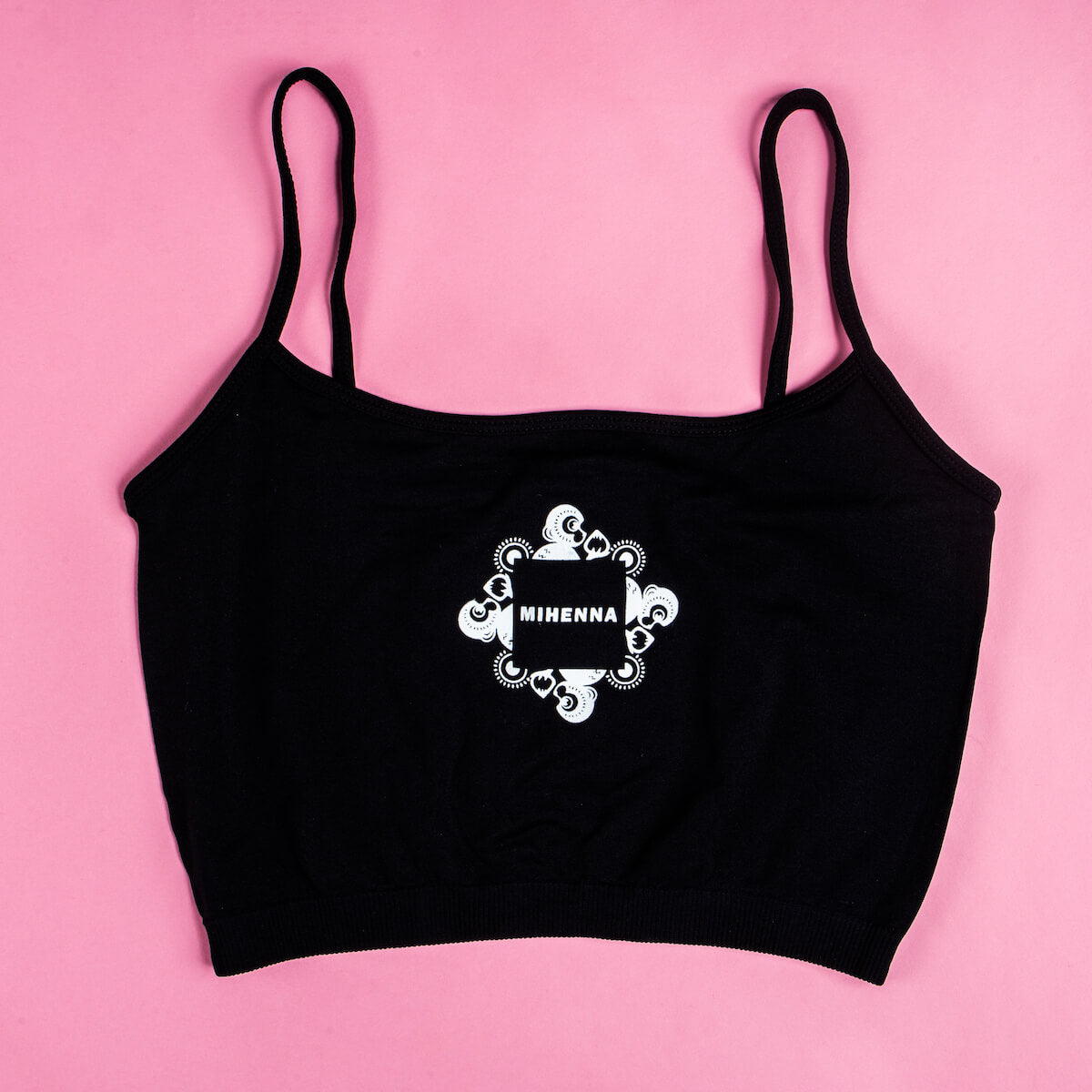 Mihenna Women's Apparel - Black Crop Top