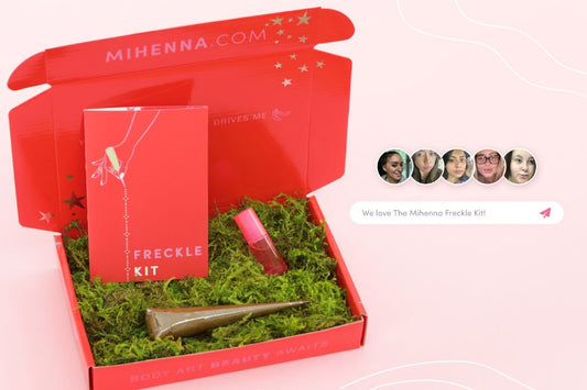 Featuring the 5 Cute Henna Freckles Customer Reviews