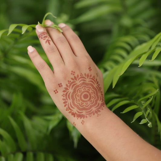 2023 New Custom Henna Tattoo Stencil Kit Temporary Tattoo Templates gi –  DidiDiker