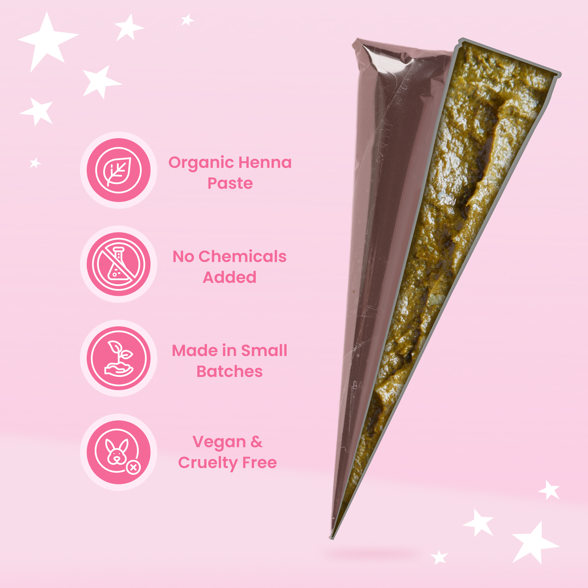 CLEARANCE: Old Henna Cones (x7)